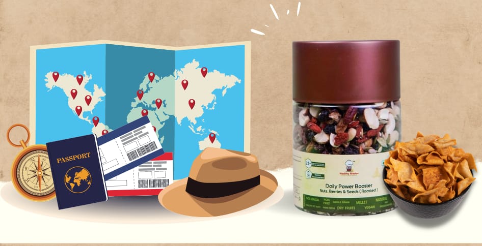 List of 11 Healthy Travel Snacks You Must Carry